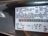 2017 F350 Super Duty Color Code for Magnetic - Color Code: J7