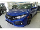 2017 Aegean Blue Metallic Honda Civic EX-L Navi Hatchback #116138747