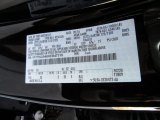 2017 F250 Super Duty Color Code for Shadow Black - Color Code: G1
