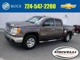 2007 Medium Brown Metallic GMC Sierra 1500 SLE Crew Cab 4x4 #116167477