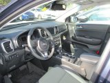 2017 Kia Sportage EX Black Interior