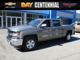 2017 Pepperdust Metallic Chevrolet Silverado 1500 LT Crew Cab 4x4 #116195599