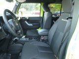 2017 Jeep Wrangler Unlimited Sahara 4x4 Black Interior