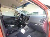 2017 Kia Rio LX 5 Door Black Interior