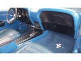 1970 Ford Mustang Coupe Blue Interior
