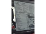 2017 BMW i8  Window Sticker