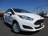 2016 Oxford White Ford Fiesta S Sedan #116267528