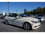 Arctic White Mercedes-Benz C in 2011