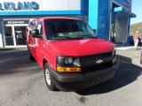 2017 Red Hot Chevrolet Express 2500 Cargo WT #116267389
