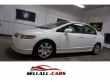 2007 Taffeta White Honda Civic LX Sedan #116267352