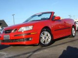 2006 Laser Red Saab 9-3 2.0T Convertible #1152537