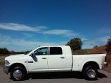 2017 Pearl White Ram 3500 Laramie Mega Cab 4x4 Dual Rear Wheel #116286957