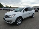 2017 Iridescent Pearl Tricoat Chevrolet Traverse LT AWD #116287300