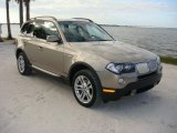 2008 BMW X3 3.0si Front 3/4 View