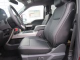 2017 Ford F350 Super Duty Lariat Crew Cab 4x4 Medium Earth Gray Interior