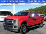 2017 Race Red Ford F250 Super Duty XLT Crew Cab 4x4 #116286944