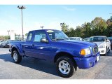Sonic Blue Metallic Ford Ranger in 2004
