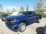 2017 Deep Ocean Blue Metallic Chevrolet Silverado 1500 LT Double Cab 4x4 #116314311