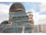 2017 Acura MDX Advance SH-AWD Window Sticker