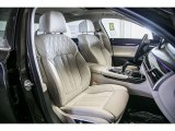 2017 BMW 7 Series 740i Sedan Ivory White/Black Interior