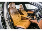 2017 BMW 7 Series 740i Sedan Cognac Interior