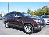 2013 Dark Cherry Kia Sorento LX #116314165