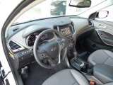 2017 Hyundai Santa Fe Sport AWD Gray Interior