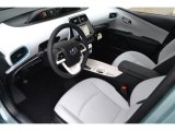 2017 Toyota Prius Prius Four Moonstone Gray Interior