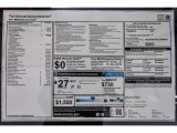 2017 BMW 4 Series 430i Convertible Window Sticker