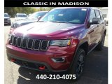 2017 Velvet Red Pearl Jeep Grand Cherokee Trailhawk 4x4 #116344123