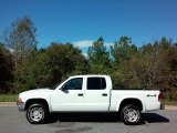 2004 Bright White Dodge Dakota SLT Quad Cab 4x4 #116343839