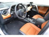 2017 Toyota RAV4 Limited AWD Hybrid Cinnamon Interior