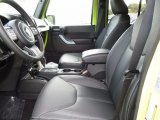 2017 Jeep Wrangler Unlimited Sahara 4x4 Front Seat