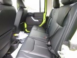 2017 Jeep Wrangler Unlimited Sahara 4x4 Rear Seat