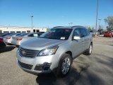 2017 Silver Ice Metallic Chevrolet Traverse LT #116369861