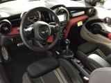 2017 Mini Convertible Cooper S Double Stripe Carbon Black Interior