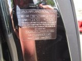 2017 F-TYPE Color Code for Ultimate Black - Color Code: 1AG