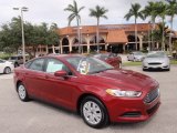 2014 Ruby Red Ford Fusion S #116369656