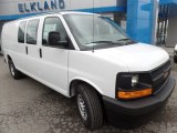 2017 Summit White Chevrolet Express 3500 Cargo Extended WT #116412040