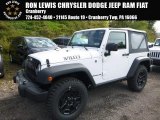 2017 Bright White Jeep Wrangler Willys Wheeler 4x4 #116412066