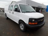 2017 Summit White Chevrolet Express 3500 Cargo Extended WT #116412036
