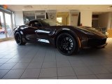 Black Rose Metallic Chevrolet Corvette in 2017