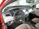2017 Hyundai Sonata SE Gray Interior