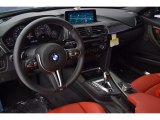 2017 BMW M3 Sedan Sakhir Orange/Black Interior