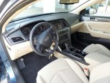 2017 Hyundai Sonata Sport Beige Interior