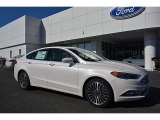 2017 White Platinum Ford Fusion SE #116432889