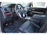 2017 Toyota Tundra Limited CrewMax 4x4 Black Interior