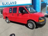 2017 Red Hot Chevrolet Express 2500 Cargo WT #116432821