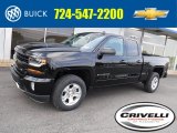 2017 Black Chevrolet Silverado 1500 LT Double Cab 4x4 #116464135