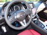 2017 Infiniti Q60 Red Sport 400 Coupe Dashboard